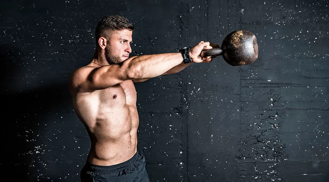 10-Minute Unilateral Kettlebell EMOM Workout to Build Total Body Strength