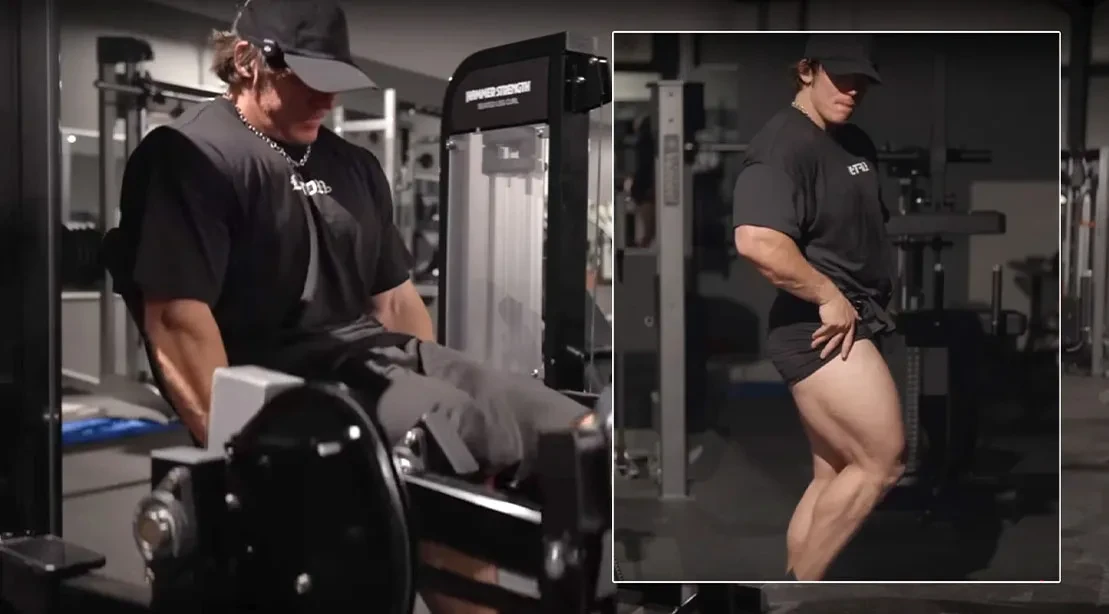 Sam Sulek’s Quad-Focused Leg Workout for Massive Growth